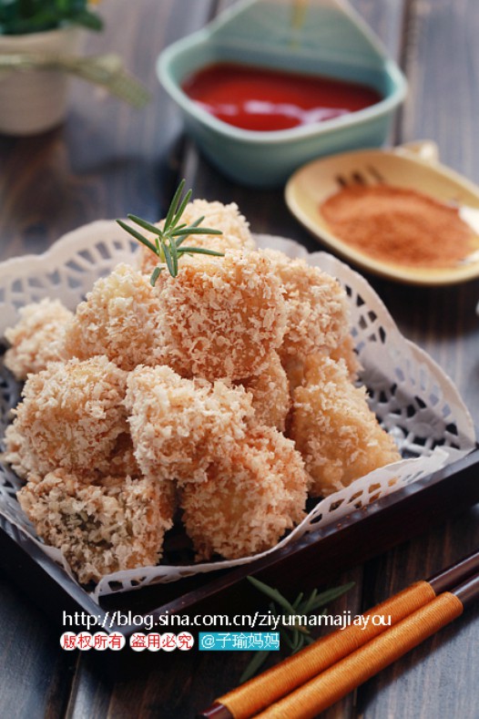椒盐杏鲍菇的做法