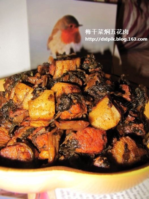 梅干菜焖五花肉的做法