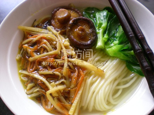 发菜(财)素面的做法