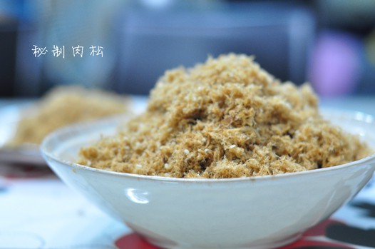 面包机自制肉松的做法