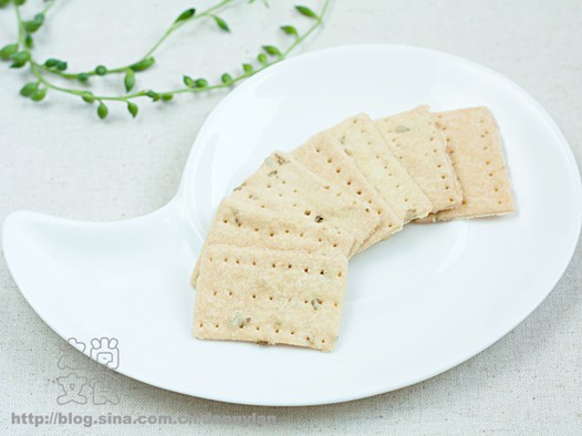 橄榄油香葱饼干的做法