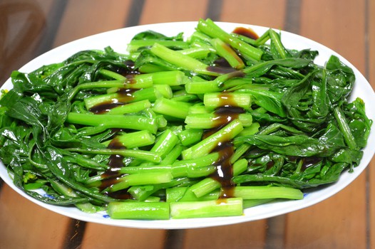 耗油菜心的做法
