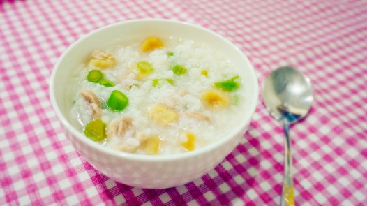 瘦肉青菜瑶柱粥的做法