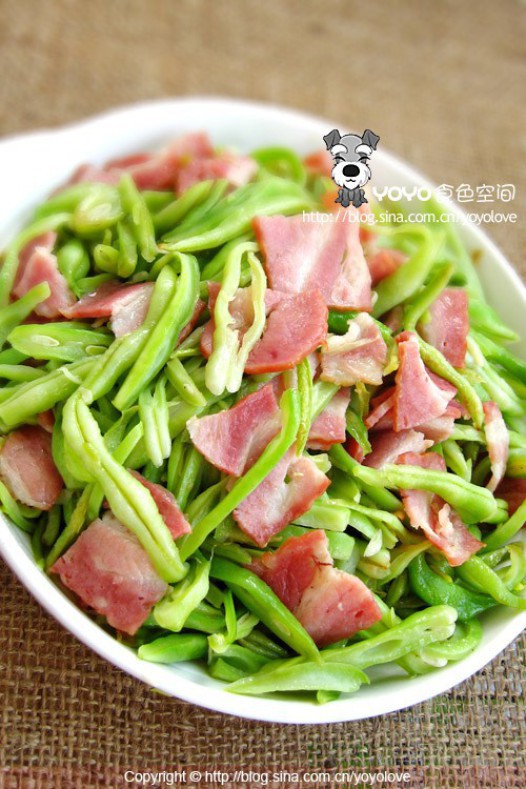 培根四季豆的做法