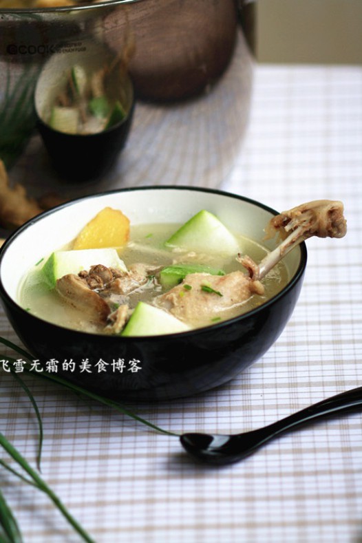 冬瓜鸭汤的做法