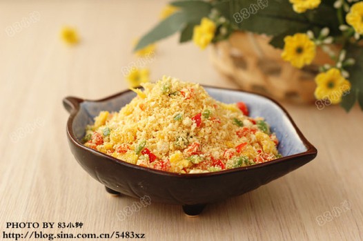 素炒豆渣的做法