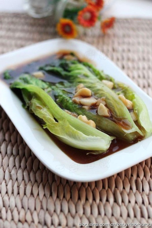 蚝油生菜的做法