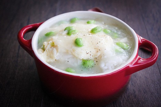 夏日毛豆饭的做法