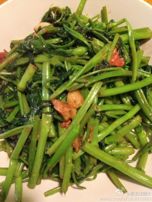 蒜香腐乳空心菜的做法
