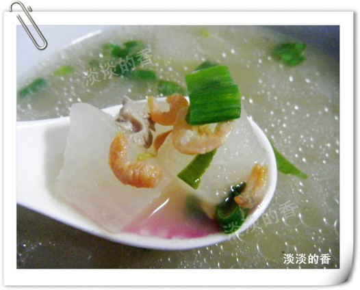 冬瓜海米汤的做法