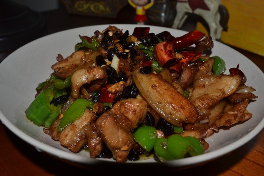 小炒豆豉五花肉的做法