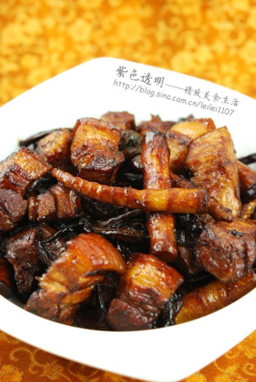 菌菇五花肉的做法