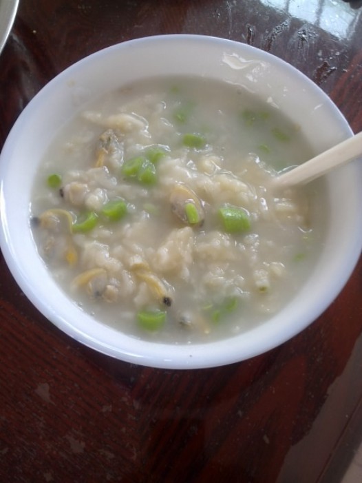 豆角蛤蛎疙瘩汤的做法