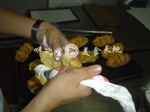 蓝莓泡夫的做法