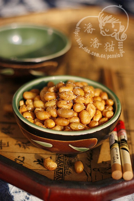油酥黄豆的做法