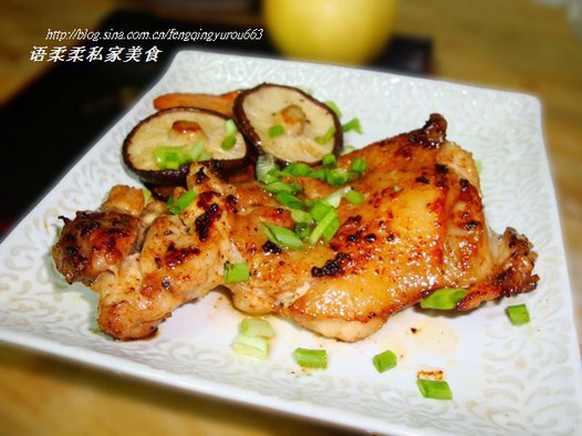 叉烧酱煎鸡排的做法
