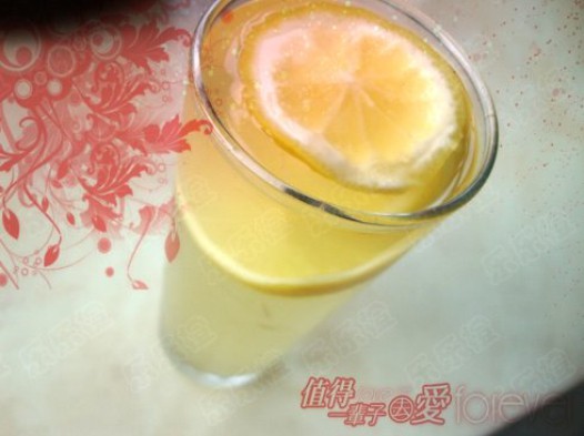 橙家蜂蜜柠檬水的做法