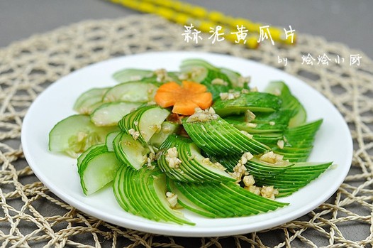 蒜泥黄瓜片的做法