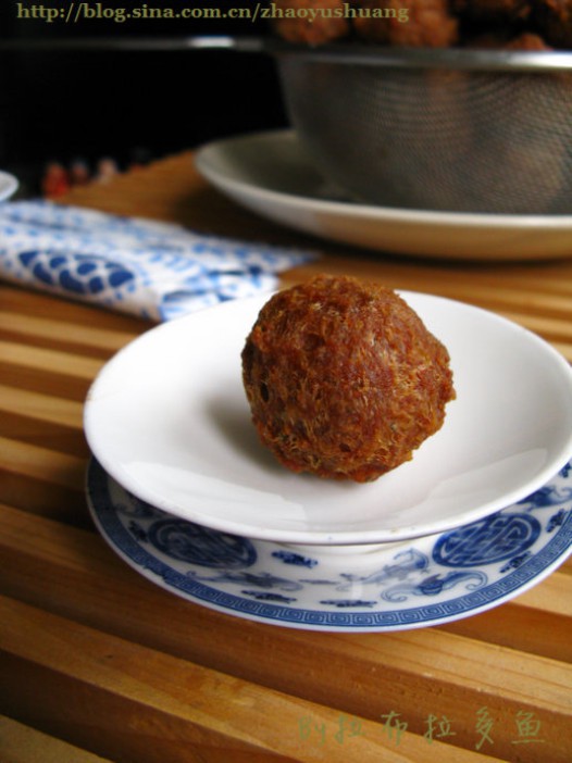 干炸香草肉丸子的做法