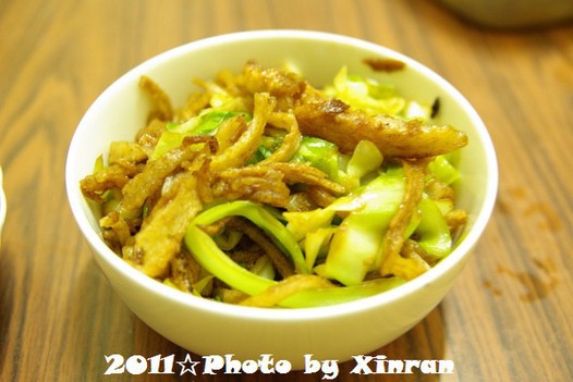 素炒饼的做法