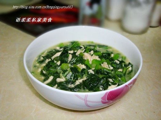 鸡蓉菜心的做法