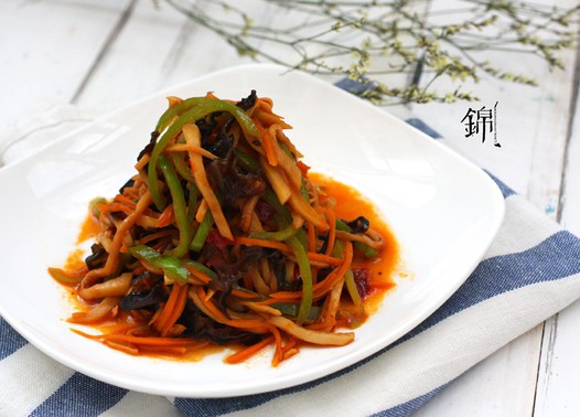 鱼香杏鲍菇的做法