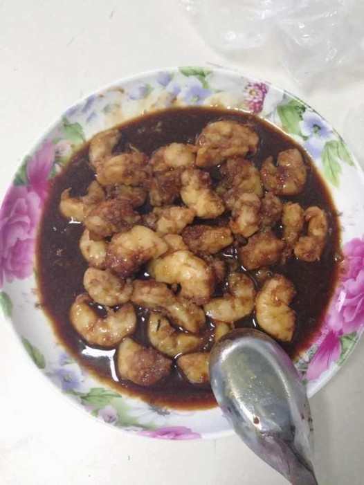 糖醋虾仁的做法