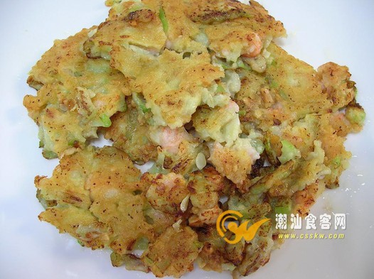 丝瓜海蛎煎的做法