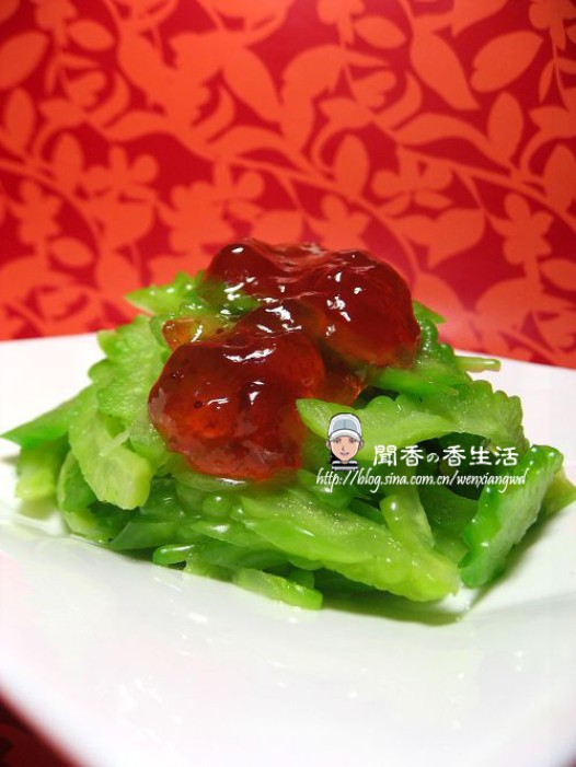 草莓凉瓜的做法