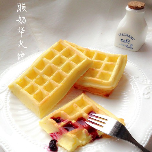 酸奶华夫饼的做法