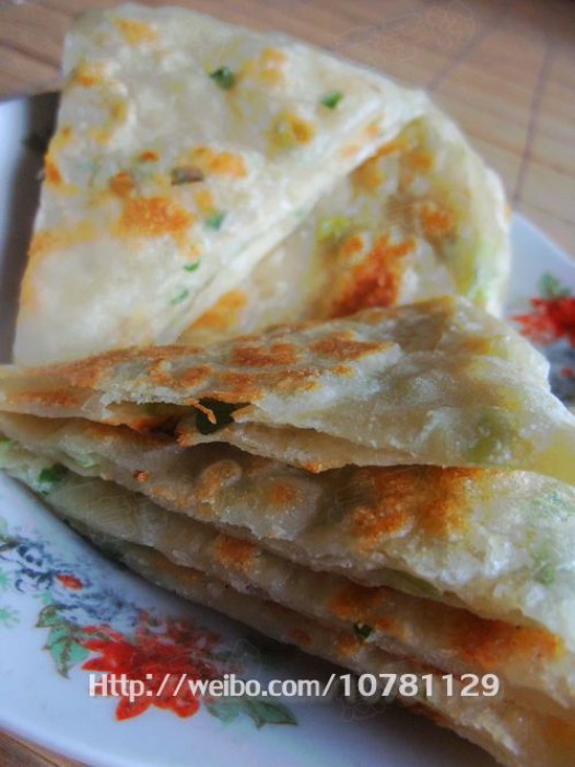 葱花烙饼的做法