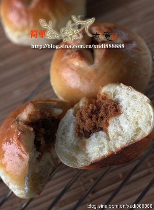 肉松包的做法