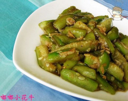 海米炒丝瓜的做法