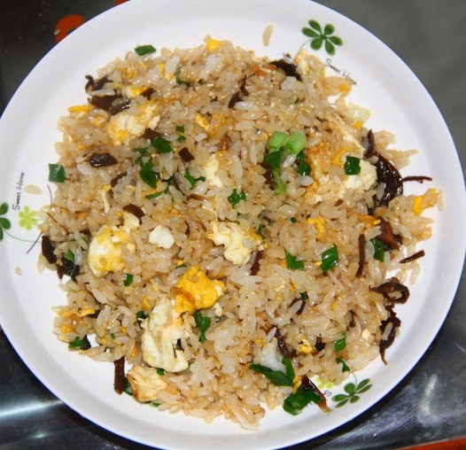 芽菜蛋炒饭的做法
