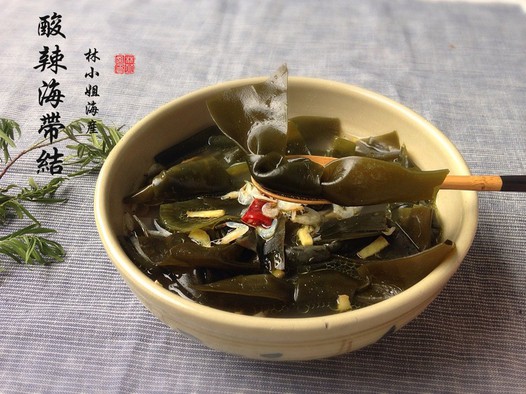 酸辣海带结的做法