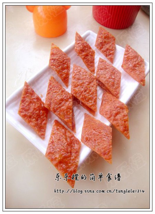 新奥尔良烤肉脯的做法