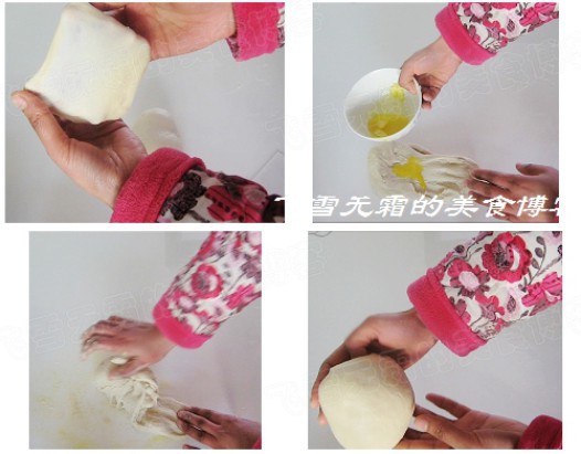 手工揉面做面包的做法