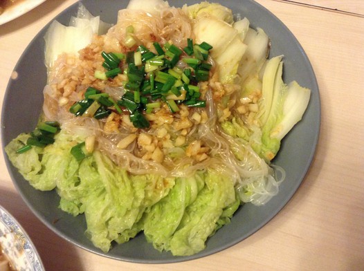 蒜茸粉丝蒸娃娃菜的做法