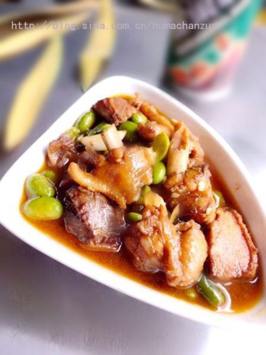 毛豆辣子鸡的做法