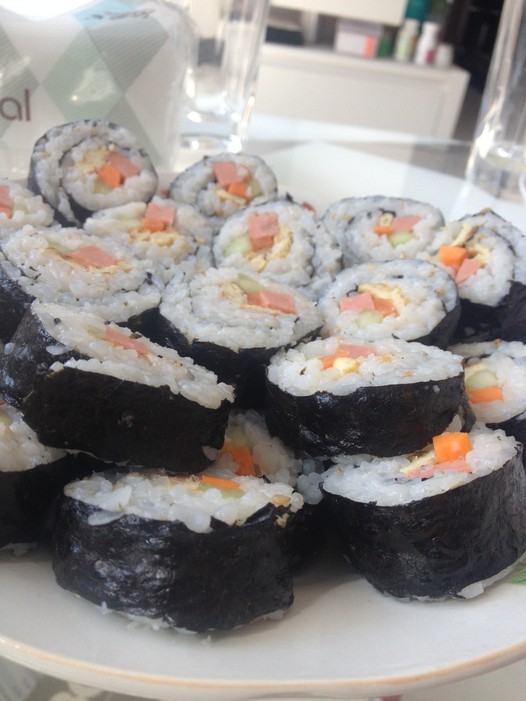 超韩的紫菜包饭的做法