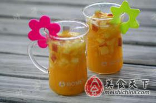 香橙苹果茶的做法