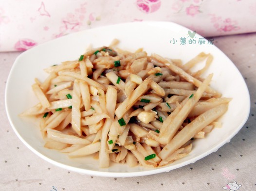 糖醋藕丝的做法