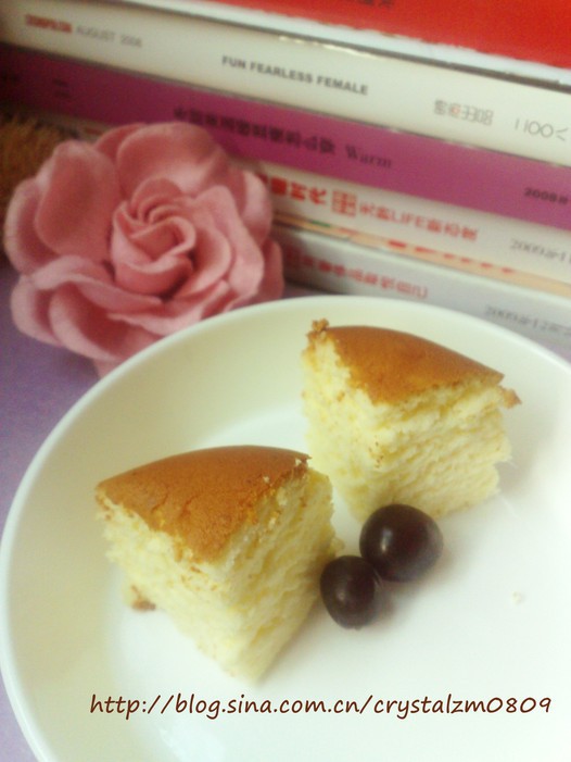 轻乳酪蛋糕(六寸)的做法