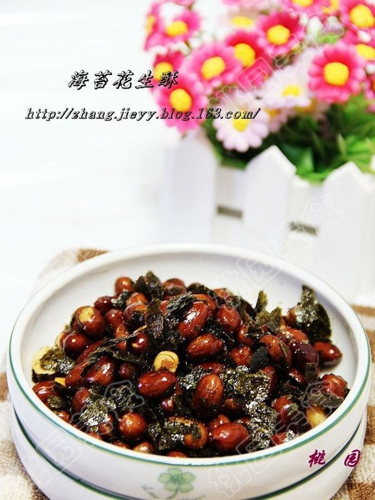 海苔花生酥的做法