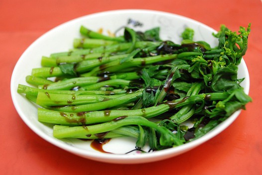 蚝油菜心的做法