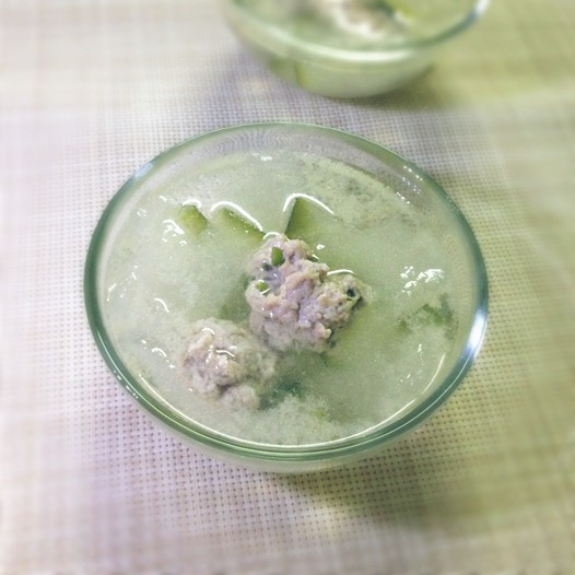 夏至冬瓜肉丸汤的做法