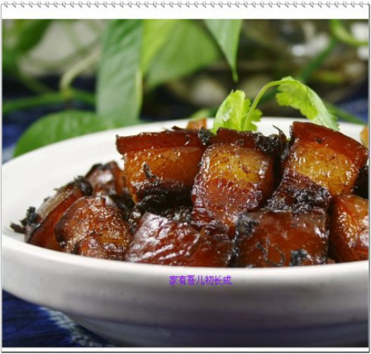 梅干菜蒸肉的做法