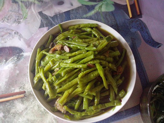 酱烧长豆角的做法
