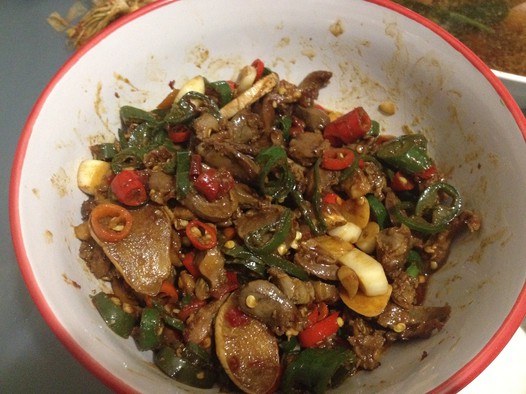 小炒鸡杂的做法