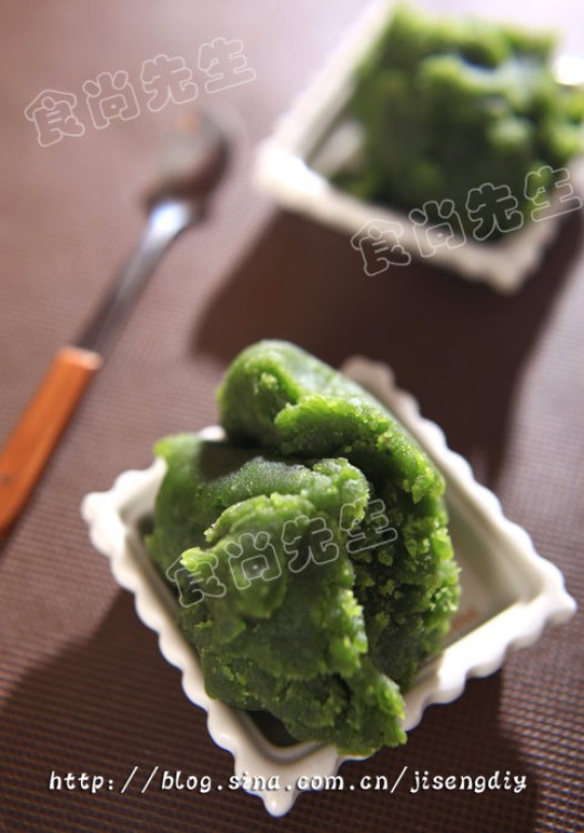 手工抹茶馅的做法
